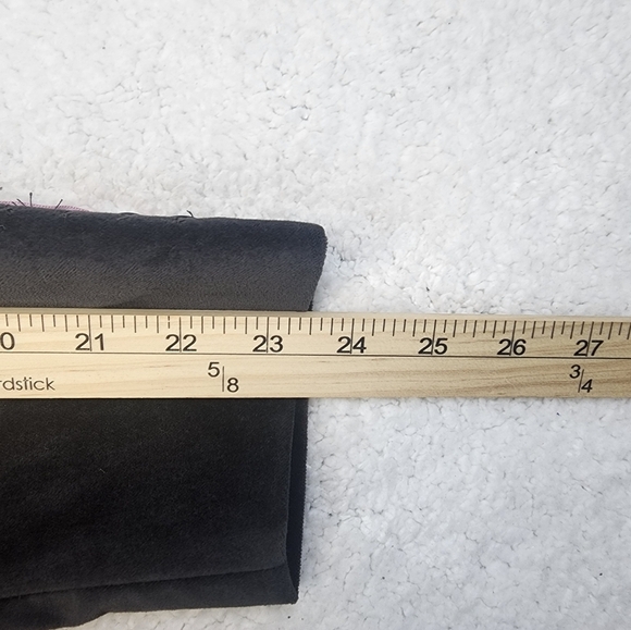 J. FerrarMen's Slim Fit Velvet Gray Two Button Blazer Size 38S - Picture 9 of 13